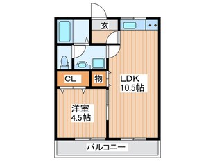 ロイヤル向島の物件間取画像